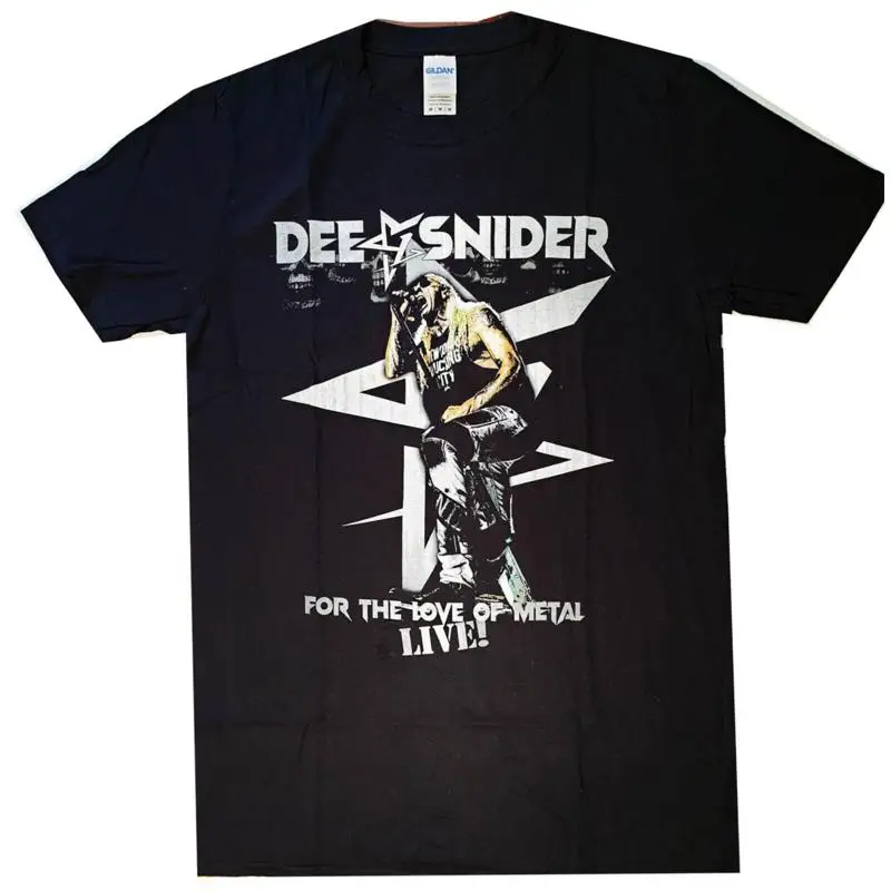 Dee Snider For The Love Of Metal Live Shirt S-3XL Official Band T-Shirt