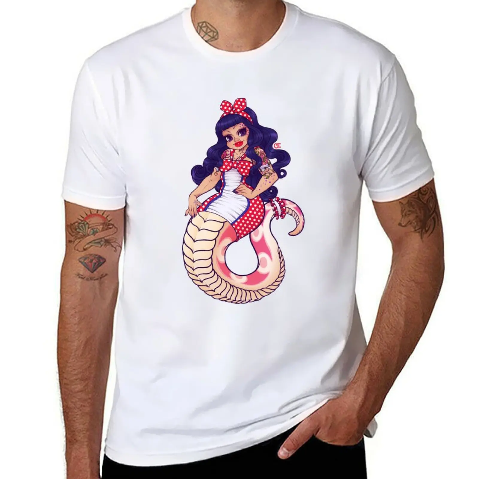

Rockabilly Naga Eliza T-Shirt funny t shirts dark humor t shirts for man cotton funny T-Shirt