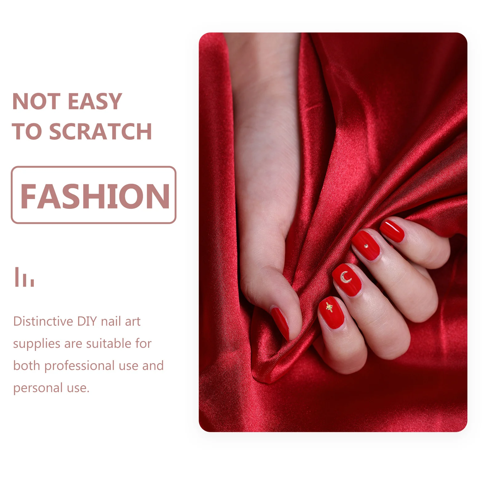 

6pcs 6 Boxes Delicate Decorations Shaped Nail Decals Manicure Sticker Set Diy Nail Art Mini Charms Adornments Accessories