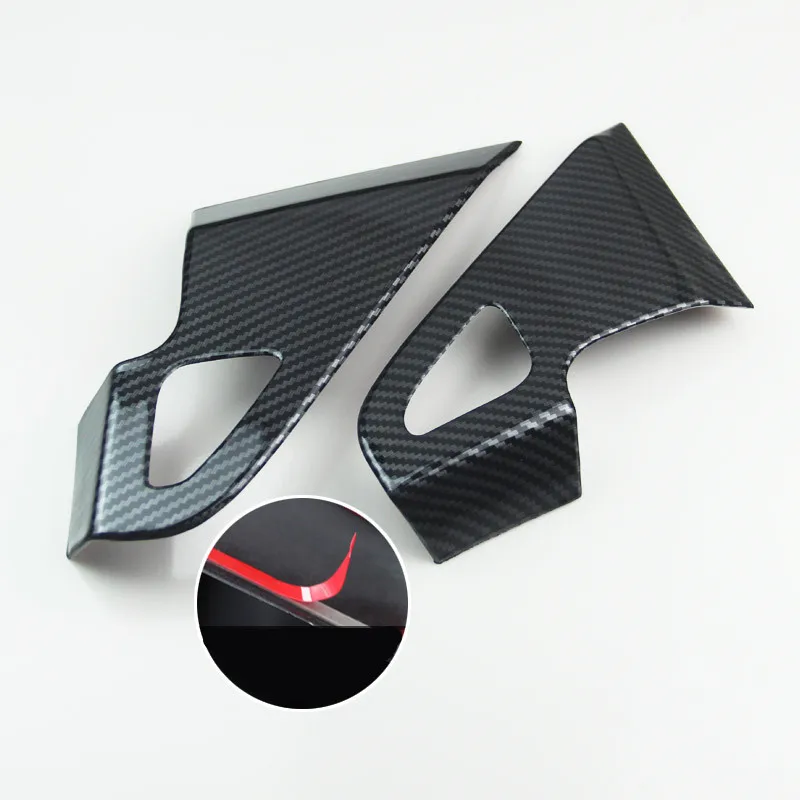 2pcs Car Interior Styling A-Pillar Dash Outlet Sticker Cover for Ford Focus 2005 2006 2007 2008 2009 2010 2011 2012 2013 2014