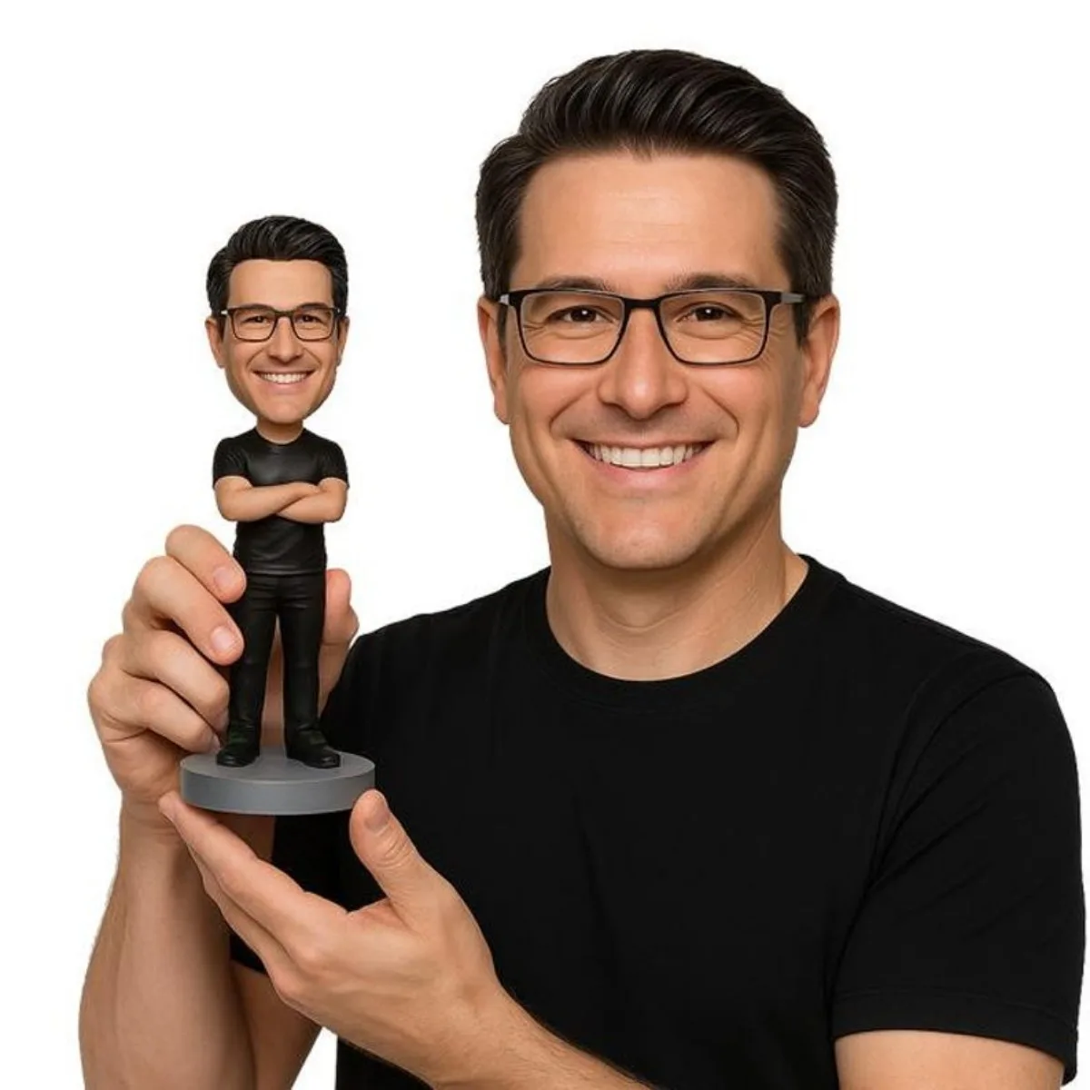 

Custom Bobblehead From Photo Bobblehead Personalized Handmade Clay Figurine Clay Doll Bobbleheads Figurines Desk Ornament Gift