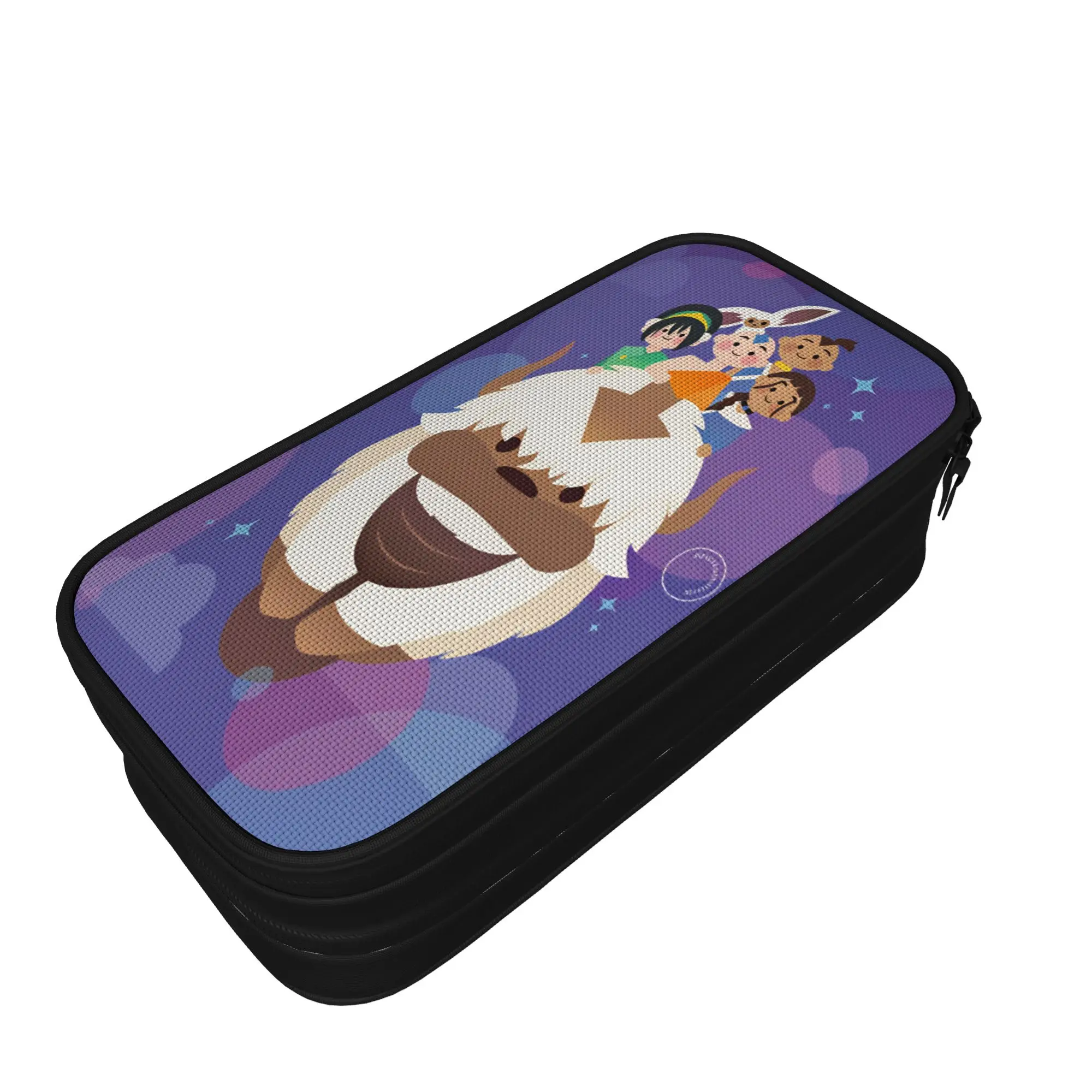 Avatars Airbenders Pencil Case  Canvas Pencil Box Boy Girl Aesthetic Large School Pencil Cases Supplies