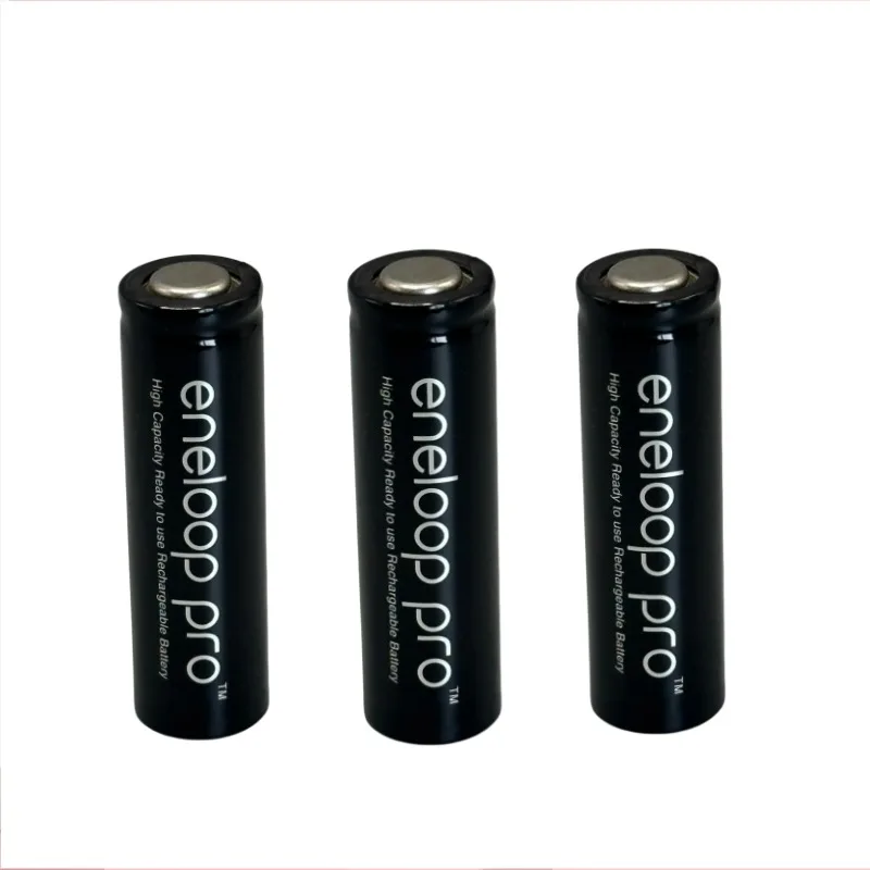 Panasonic enelope original batterie pro flacher kopf aa 2550mah 1,2 v ni-mh kamera taschenlampe spielzeug vorgeladene wiederauf ladbare batterie