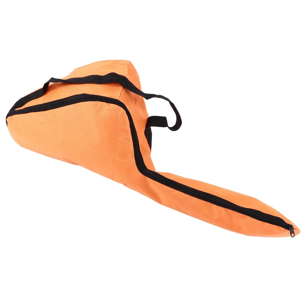 Nylon Cloth Chainsaw Storage Bag Orange Water Resistant Chainsaw Carry Case Protective Box Portable Design