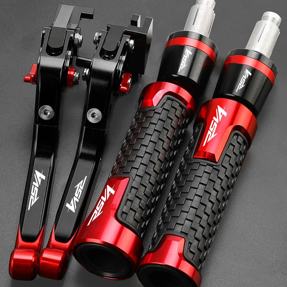 For Aprilia RSV4/RSV4 FACTORY 2009 2010 2011 2012-2018 2019 2020 2021 Adjustable Motorcycle Brake Clutch Levers Handle grip ends