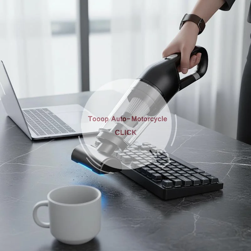 Lightweight Wireless Vacuum Cleaner 10000PA High Power Suction Suitable for Car Home Pet Hair Pickup