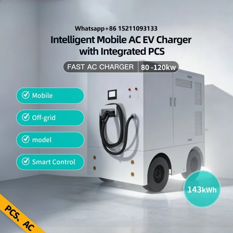 New  Electric Vehicle Intelligent Mobile Charging Station
