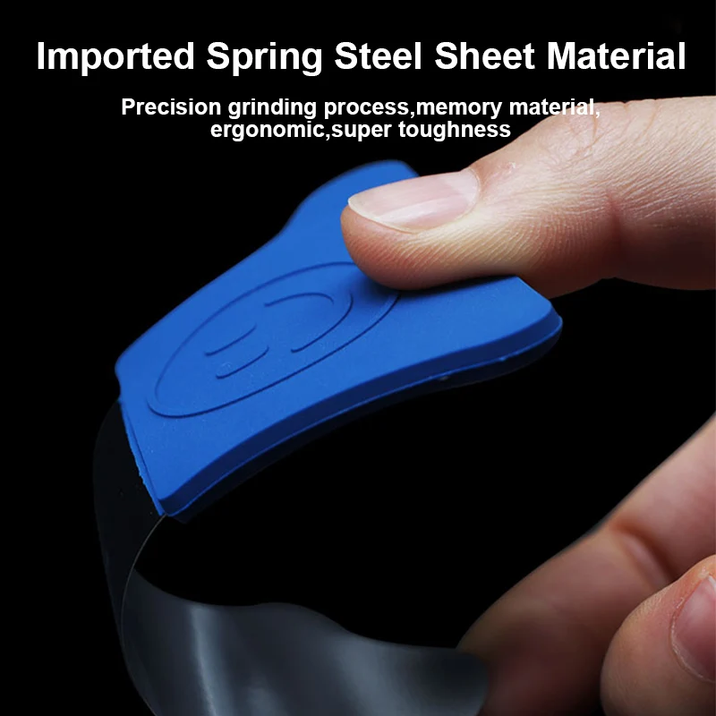 B&R Curved LCD Screen Disassemble Opening Pry Card Tool Steel Metal Phone Repairing Tool Ultra Thin Flexible Blade Tools