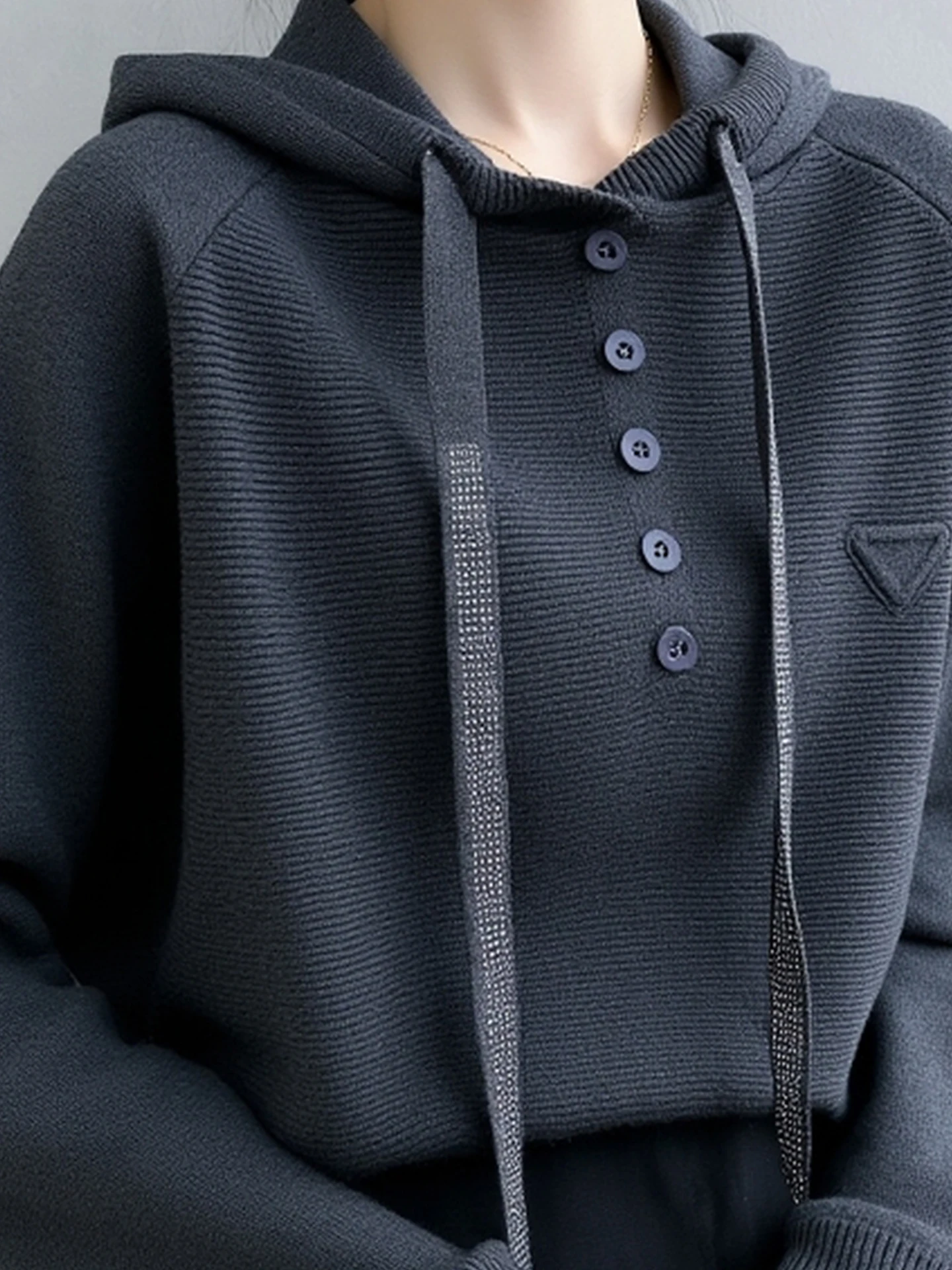 Coréen Sle à capuche Camere tricots Long Sve doux confortable à la mode polyvalent hiver pull doux confortable laine irt