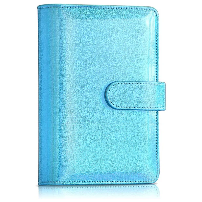 Couverture de reliure en cuir PU pour carnet de notes, reliure à 6 anneaux, enveloppes de trésorerie de budget, couverture de reliure de journal de voyage de licence, horizon