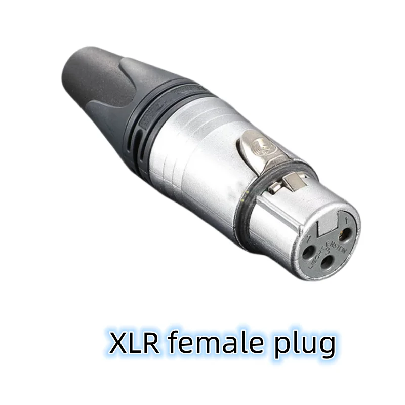 Neutrik XLR żeńskie złącze panelowe 3P pozłacane NC3FD szwajcarskie XLR męskie i żeńskie gniazdo wtykowe wtyczka mikrofonu audio