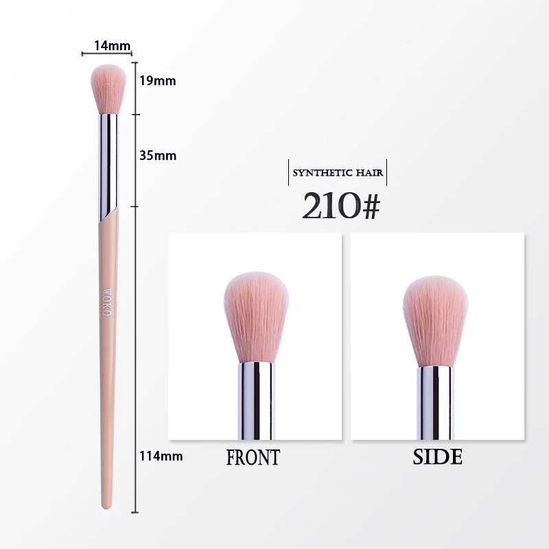 Makeup Brush Eyeliner Smoky Eyeshadow Brush Smudge Shadow Gel Eye Liner Eye Shadow Makeup Brush Pink Fashion Fenty Style Series