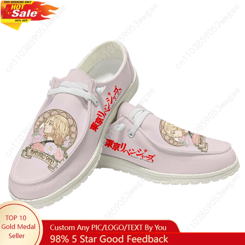 

Tokyo Revengers Casual Shoe Man Women Breathable Flat Footwear Indoor Outdoor Lightweight Shoe Couples Customized Couple Shoes