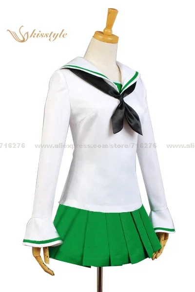 Kisstyle Fashion Girls und Panzer Kawashima Momo Uniform Cosplay Clothing Costume