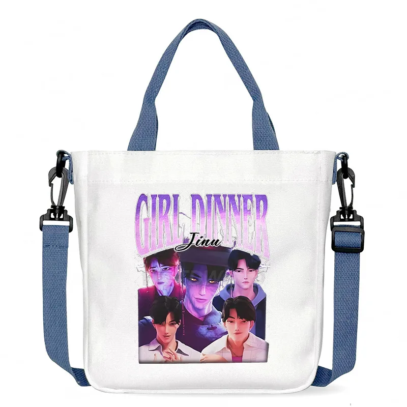 جديد أنيمي الكرتون ساجا بنين جينو حقائب كتف عادية الرجال النساء الهيب هوب أنيمي الكورية Ulzzang الاتجاه حقائب كروسبودي للنساء