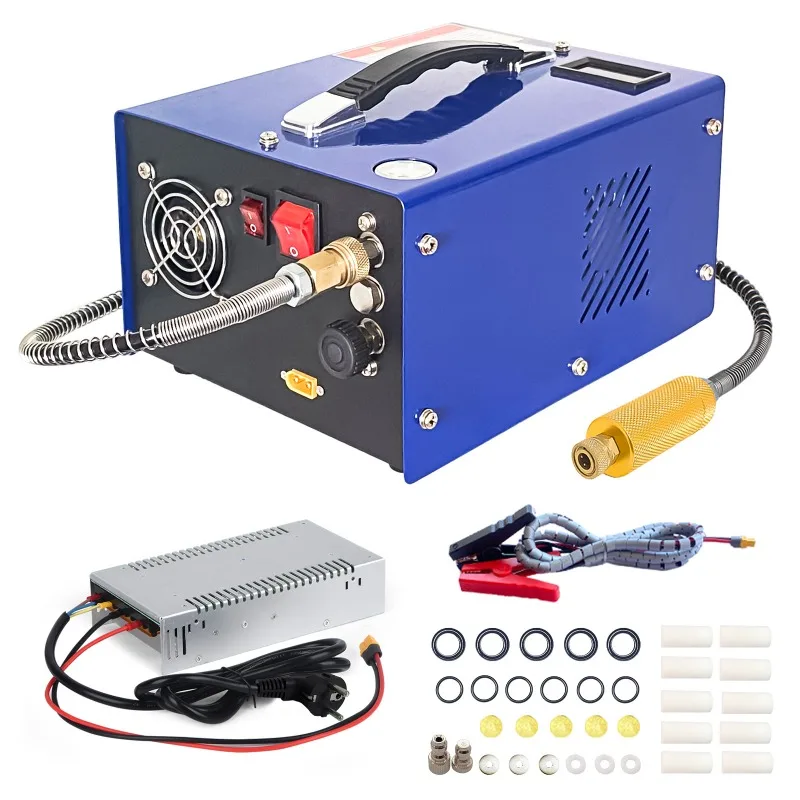 12V vehicle high pressure air pump 30mpa electric pump air compressor