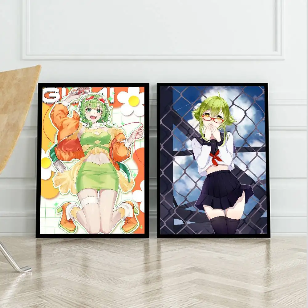 1pc Gumi Vocaloid Anime Poster High Quality Print Waterproof Wall Art Sticker For Bar Living Room Decor Gift
