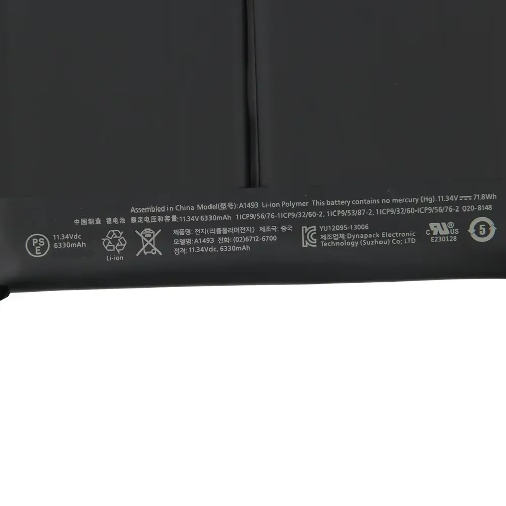 

Battery A1493 A1582 For MacBook Pro A1502 ME864 ME865 MF839 MacPro 13"