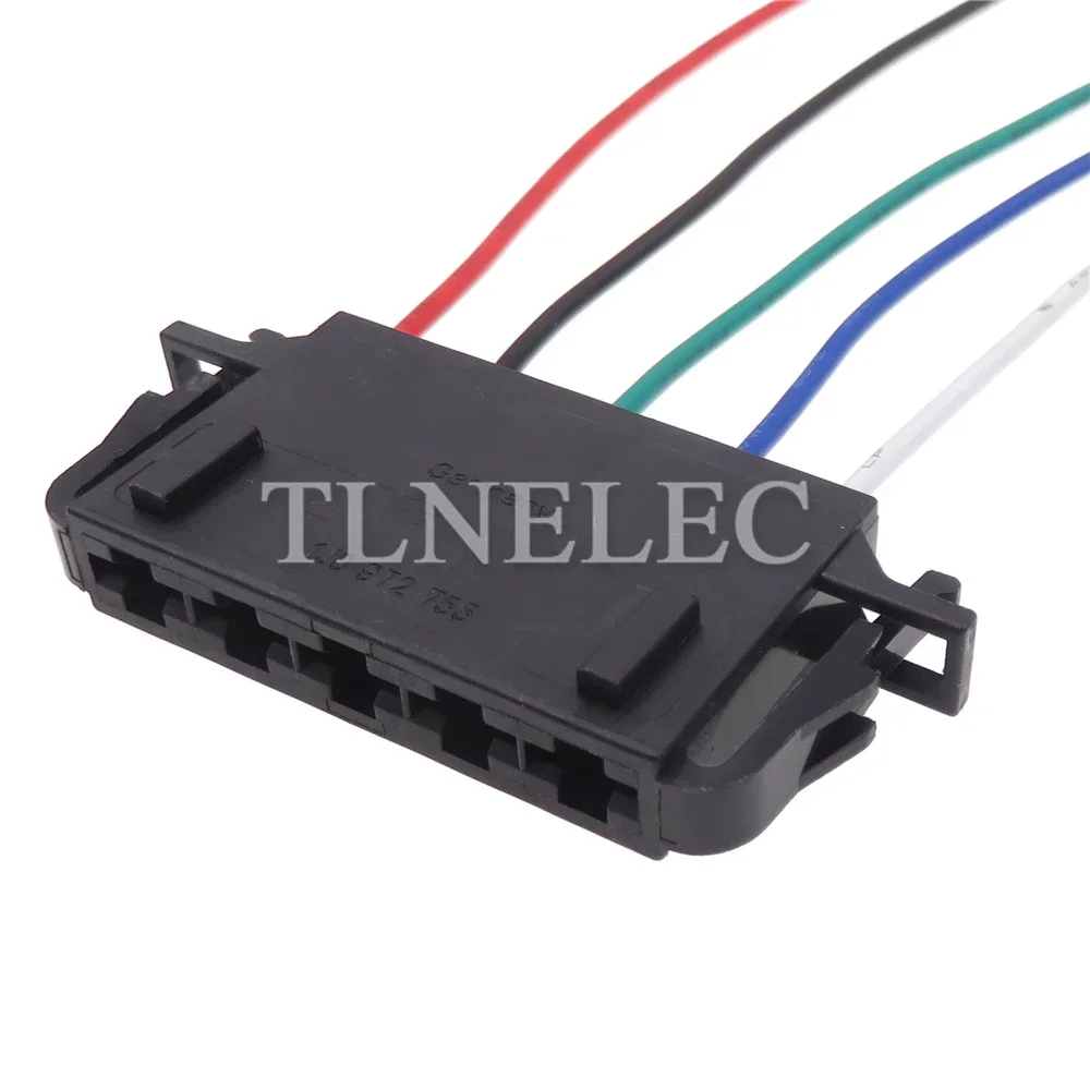 5 Pin Way Car Wire Harness Socket With Wires Auto Warm Air Regulator Unsealed Connectors For VW Audi 1J0 972 755 1J0972755