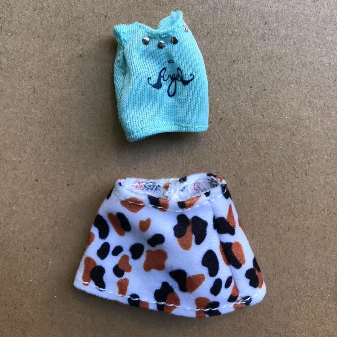 Tanzende Puppe Kleidung Kleid Hemd Hosen Bunte Puppe Dekore Original Monstering Bratss Puppe Kostüm Kinder DIY Dressing Spielzeug – Detail 4