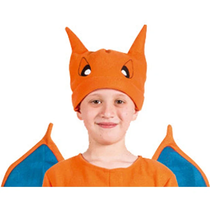 2025 New Cartoon Anime Charizard Onesies Squirtle Kigurumi For Boys Girls Halloween Cosplay Costume Children One-Piece Pij ly98