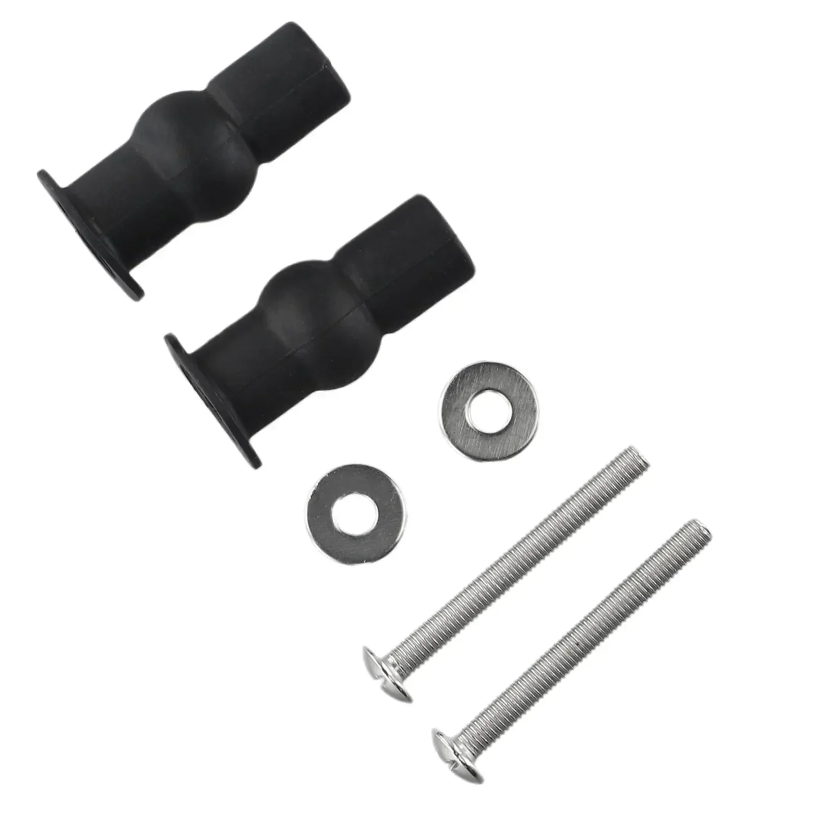 Toilet Seat Top Fix Seat Hinge Hole Fixings Well Nut Screw Rubber Back To Wall Universal Toilet Expansion Screws