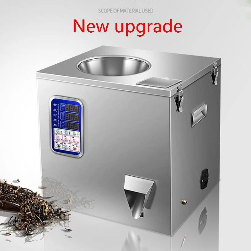 

Tea Packaging Machine Automatic Measurement Of Particle Packing Machine Weighing Coffee Bean Powder Filling Machine 1-30g