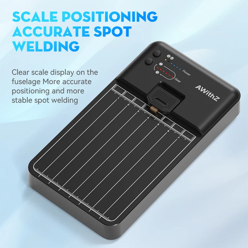 Saldatrice a punti portatile MC1 5000mAh per la riparazione della batteria trapiantata saldatrice a punti per saldatura MAX 0.3mm striscia di nichel