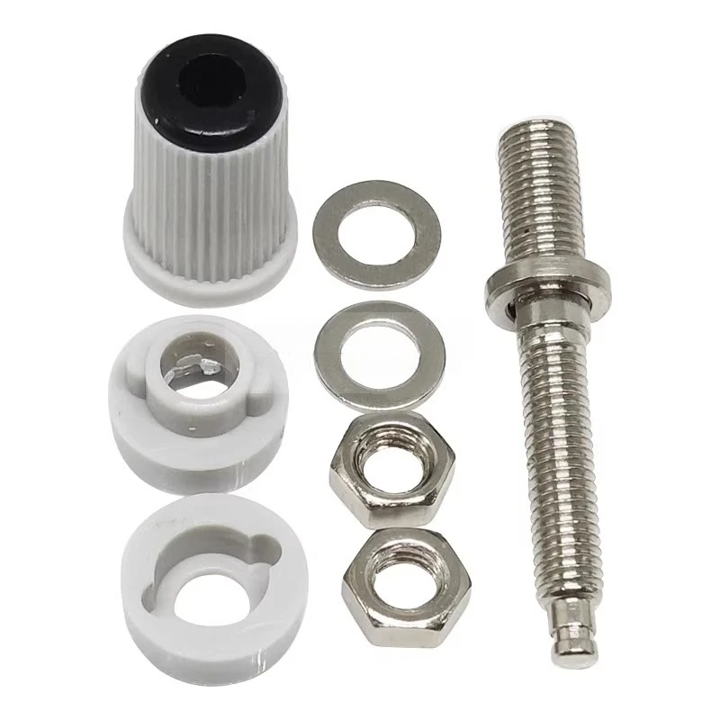 1PCS High Current 30A M5 Type 4mm Amplifier Female Banana Jack Socket Test Binding Post