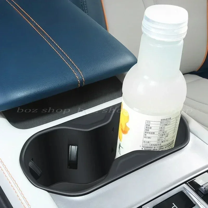 For BYD Seal U Sealion 6 Song Plus DMi/EV 2023-2025 Car Central Control Armrest Storage Box Refit Water Cup Holder Beverage Fixe