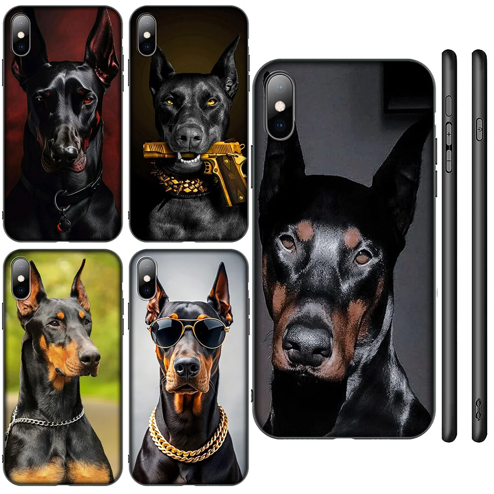 HA57 Doberman Pinscher Dog Soft Case for Samsung Galaxy S20 S21 S22 S23 S24 Fe Plus Ultra Lite