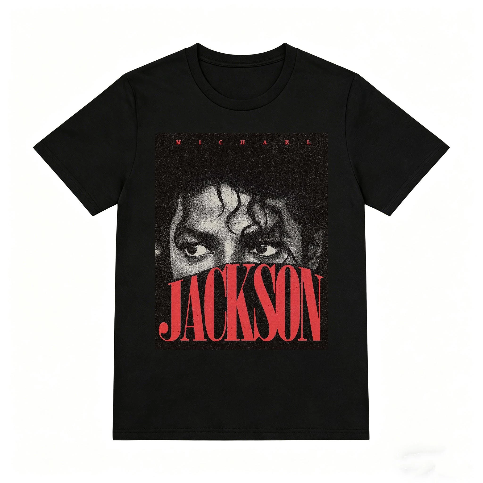 Michael Jackson T-Shirt Paar-Kleidung MJ Fan Geschenk 2026 Sommer Herren Damen Baumwoll-T-Shirt Sport-Shirt Y2K-Stil Streetwear – Detail 3