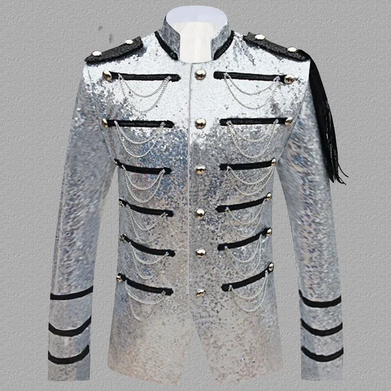 

1005Host dress dance costume bar performance stage suit jacket