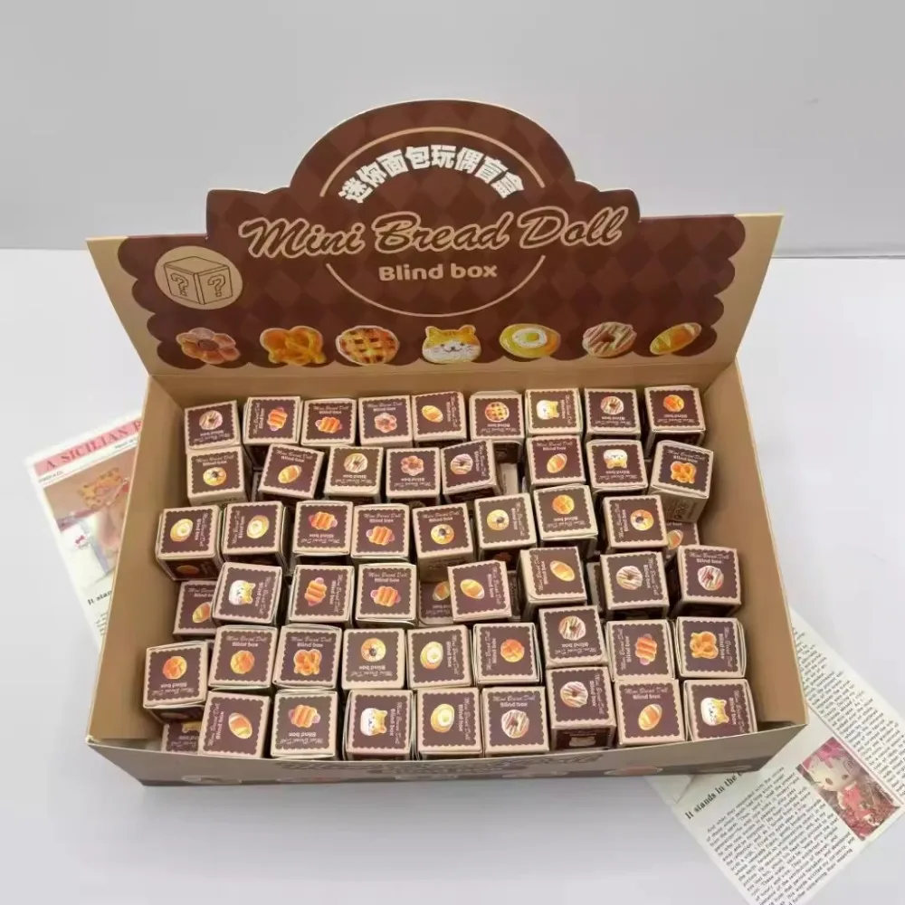 빵 블라인드 박스 귀여운 미니 베이킹 시뮬레이션 소형화 Shokugan 장신구 새로운 패션 섬세한 성격 데스크탑 장식품