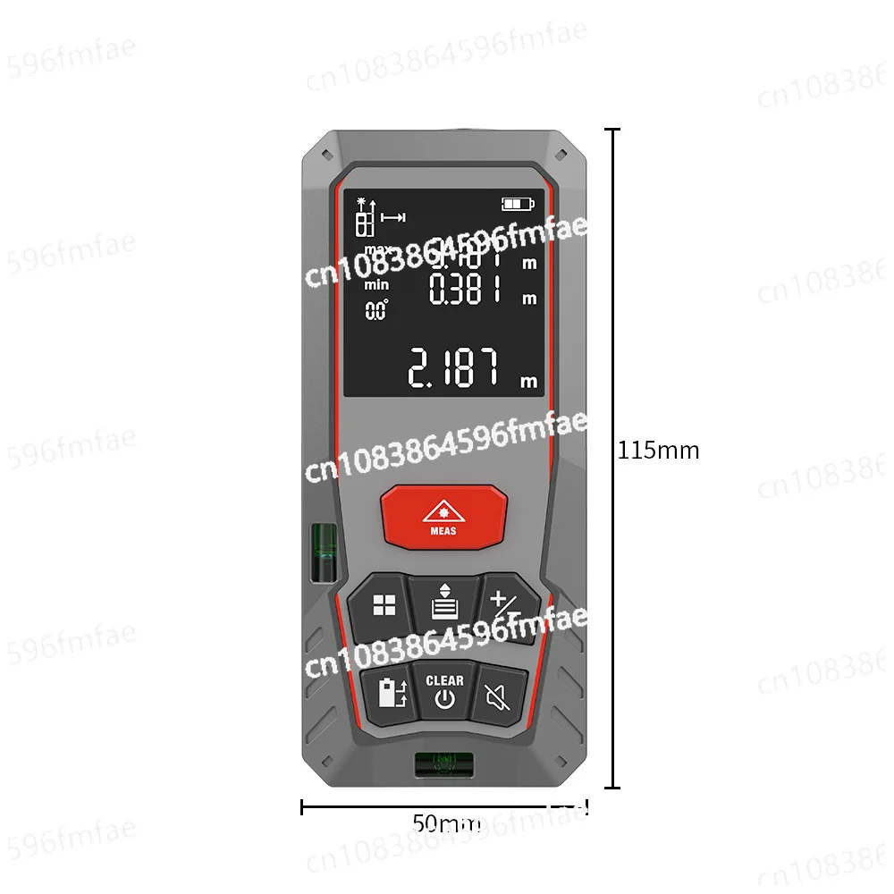 Laser Rangefinder, High-precision Infrared Rangefinder, Household Measuring Instrument, Handheld Infrared Electronic Ruler