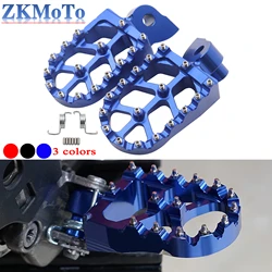 Motorcycle CNC Foot Pegs Footpeg Pedals FootRest For YAMAHA YZ 65 85 125 250 125X 250X 250FX 450FX WR 250F 450F YZF WRF 250 450