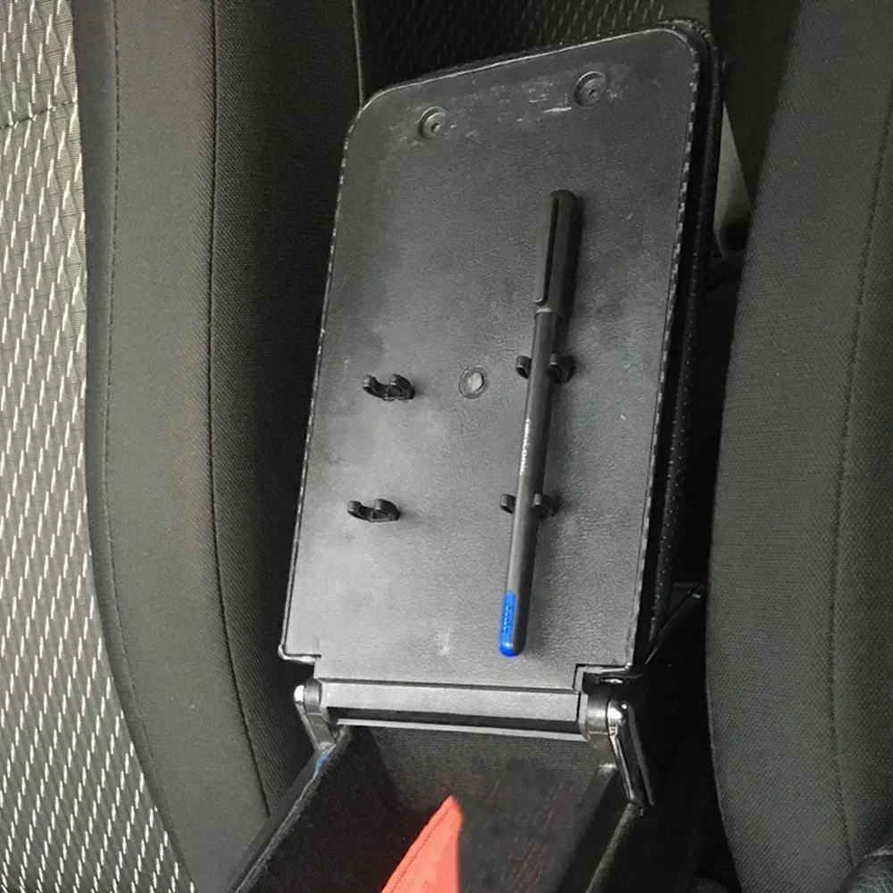 2Pcs Car Glove Box Organizer Lock Pencil Tray Clips Rivet Black For Mazda CX-5 1G 2G 2011 2012 2013 2014 2015 - 2024