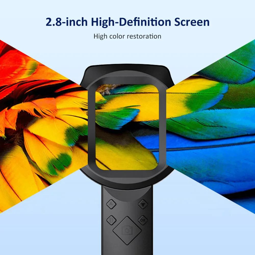 يده Dermatoscope آلة محلل الجلد اللاسلكية المحمولة مجهر رقمي لفروة الرأس/الشعر تريكومز تحليل بشرة الوجه #2