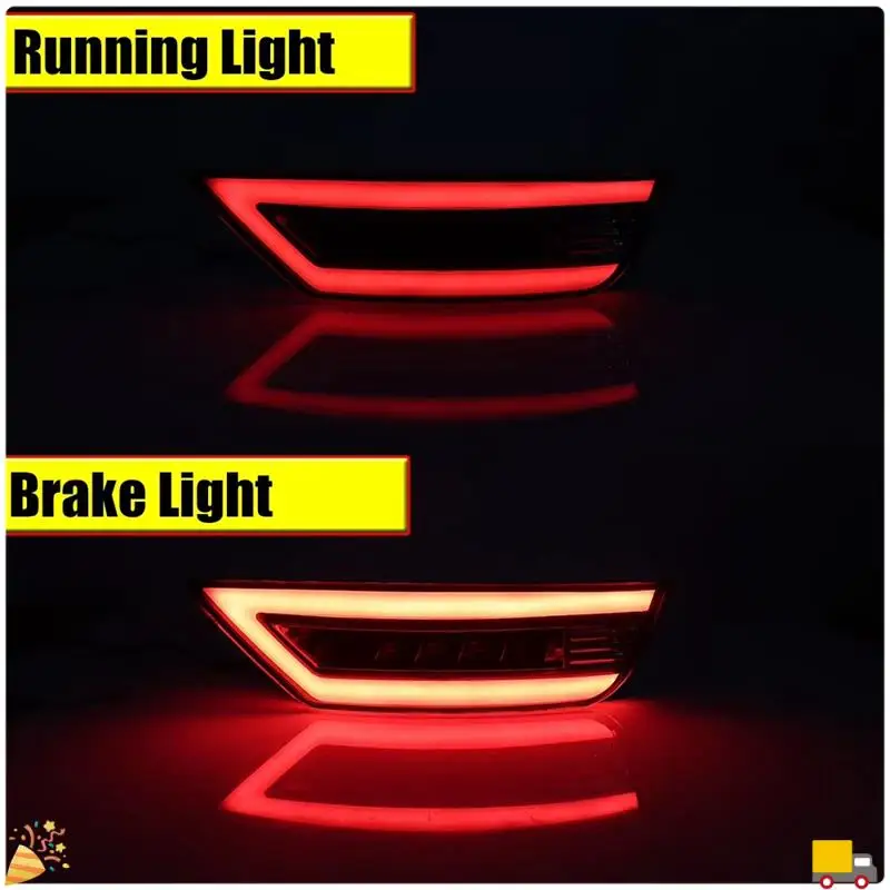 المصد الخلفي عاكس الضوء لفورد فوكس 2 MK2 هاتشباك Ecosport الهروب كوغا الخلفي النهار تشغيل الضوء