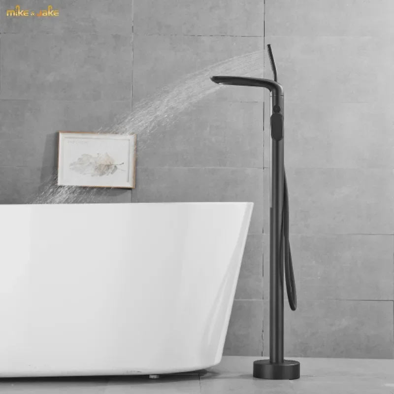 

Bathroom Floor bath faucet bathtub standing tap Shower Mixer Brass shower floor Bathtub stand floor tap