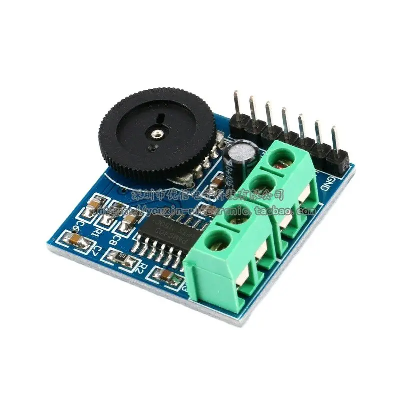 PAM8403 Dual Channel Mini Digital Amplifier Module PCB Board with Volume Adjustment for Audio Projects