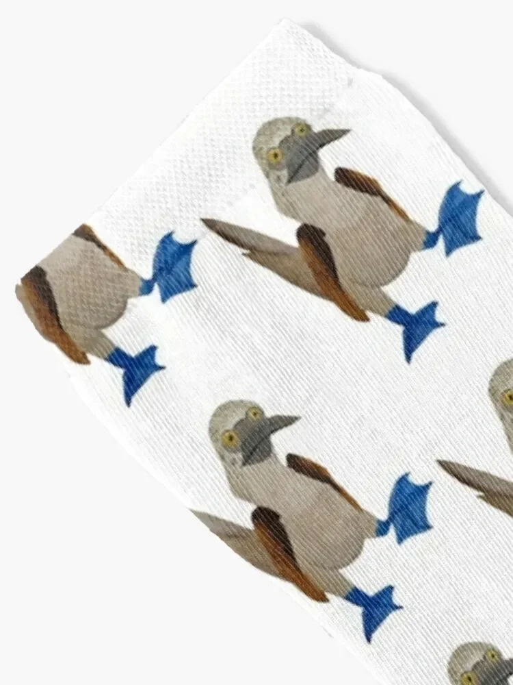 Blue-footed Booby Socks cycling Run anime Socks For Men Women's