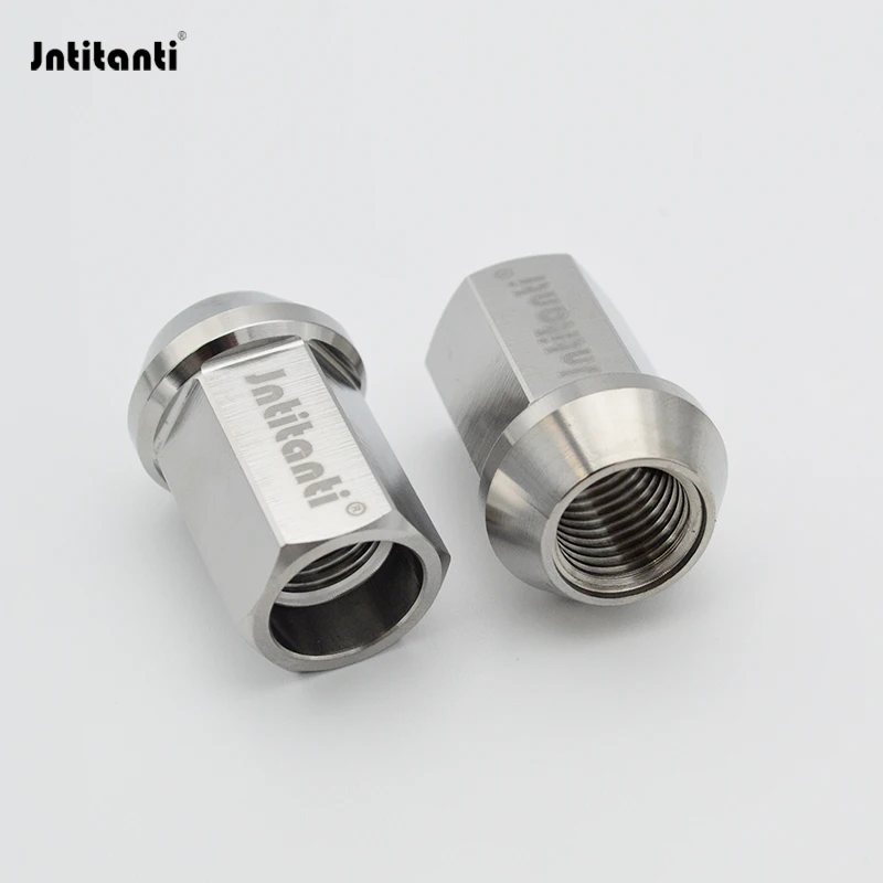 Jntitanti Gr.5 titanium screw10.9 Grade cone seat wheel nut titanium nuts M12*1.5*35mm for Toyota,Mazda,Honda,Acura,Scion,Lexus