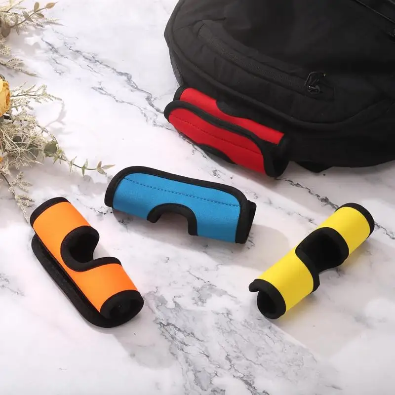 

1 Piece Comfortable Neoprene Luggage Handle Wrap Grip Travel Bag Luggage Suitcase Protective Cover Soft Identifier Stroller Grip
