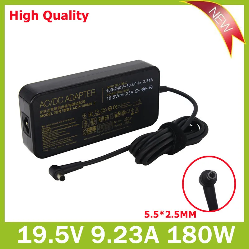 

180W 19.5V 9.23A 5.5*2.5mm Power Supply Laptop Adapter for Asus ROG G75 G75VW GL502VTGL502V G75VX GL502 G750JMN Gaming Charger