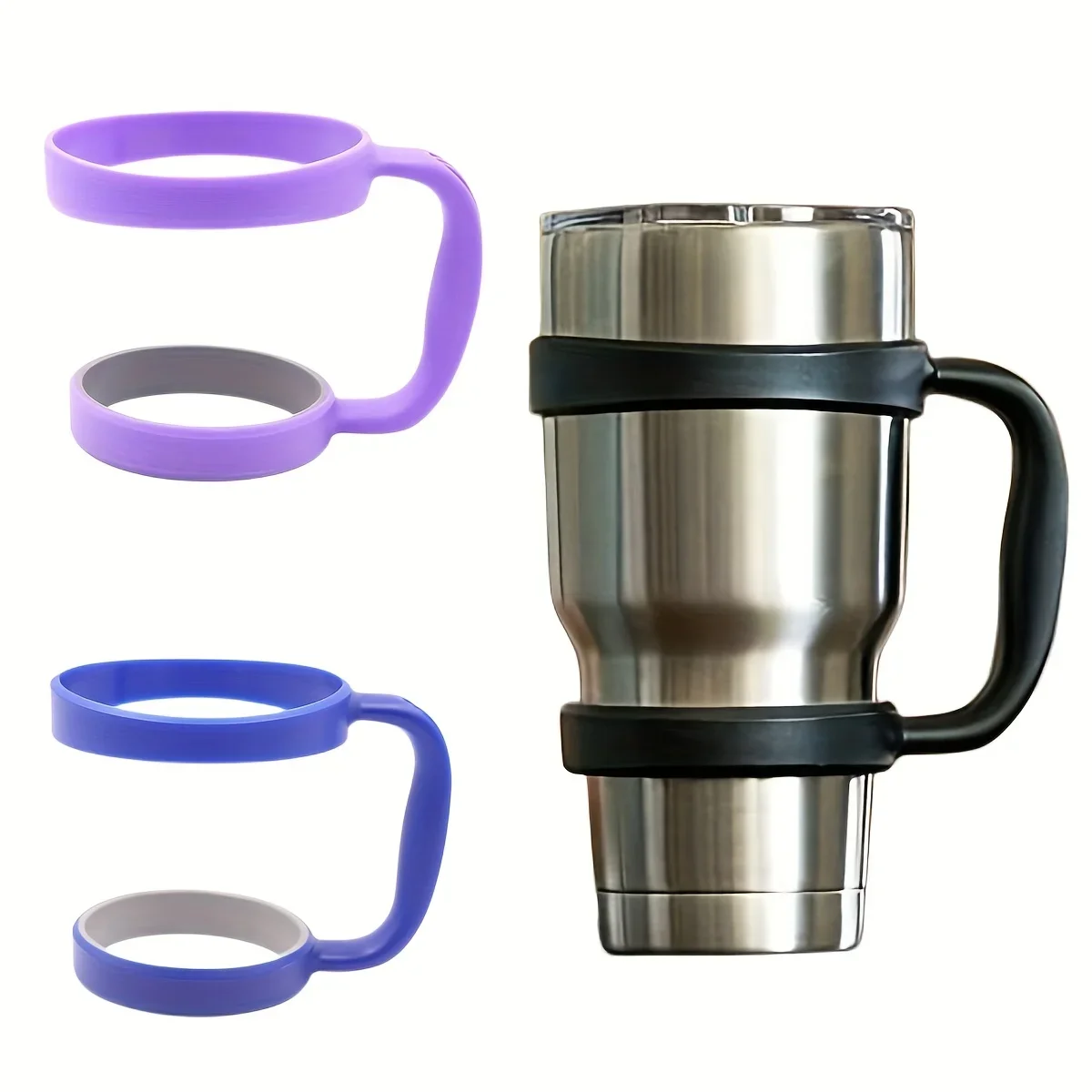 1pc 30oz Tumbler Handles For YETI, RTIC, Ozak Trail, Travel Mug Cup, SIC, Rambler And All Brands Of Tumbler