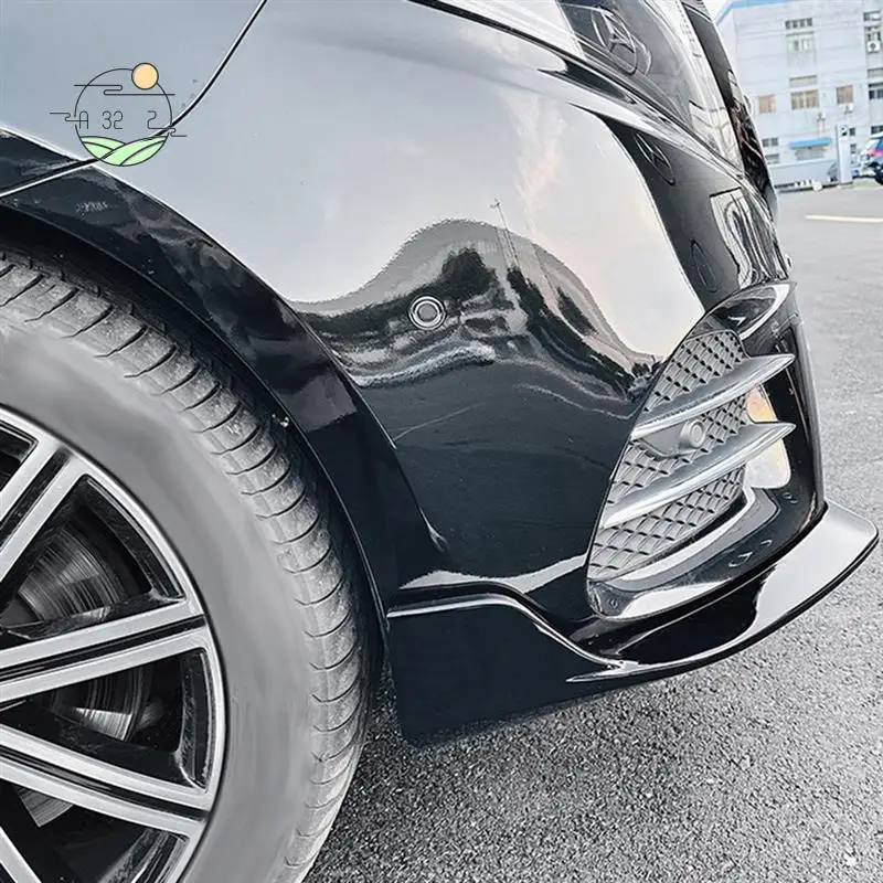 

A32Z-для Mercedes-Benz V-Class W447 V260 AMG Line, передний бампер, угловой диффузор, сплиттер, спойлер, протектор