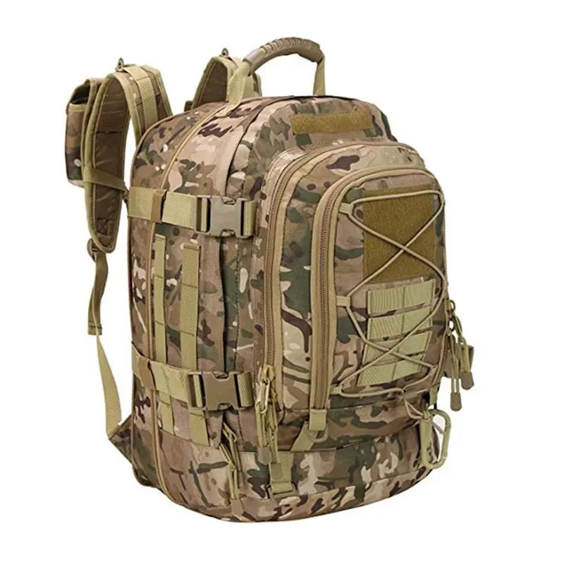 New cross-border hot MOLLE camouflage backpack Large capacity can be expanded waterproof wear-resistant sports backpack