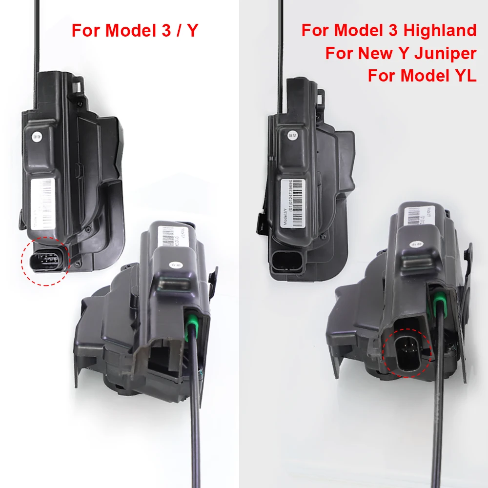 for Tesla Model Y 3 YL Soft Closing New Y Juniper Soft Close Smart Auto Electric Suction Door Closing Opening High Anti-Pinch