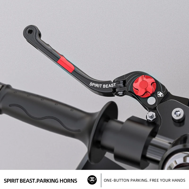 

Spirit beast applies apriliaSRMAX250 modified motorcycle brake horn one-key parking clutch hand lever